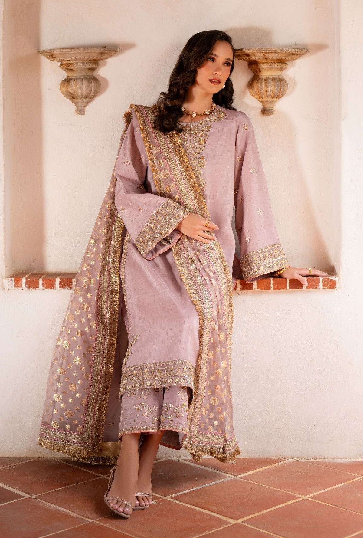 Inayat | Meharma Luxury Pret 26 | SEHER by Inayat - Designer Dress  - Type : Ladies Clothes - Available at Libayah - 100% Original 