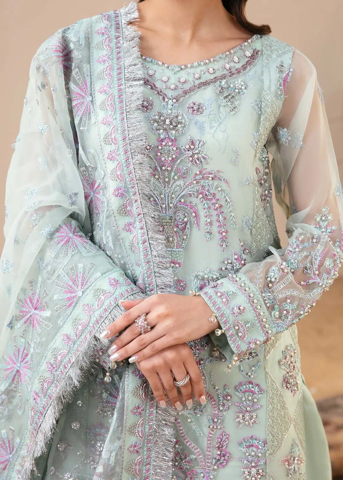 Dastoor | Noor-E-Jahan Wedding Collection'24 | Whisper by Dastoor - Designer Dress - Type: Ladies Clothes - Available at Libayah - 100% Original