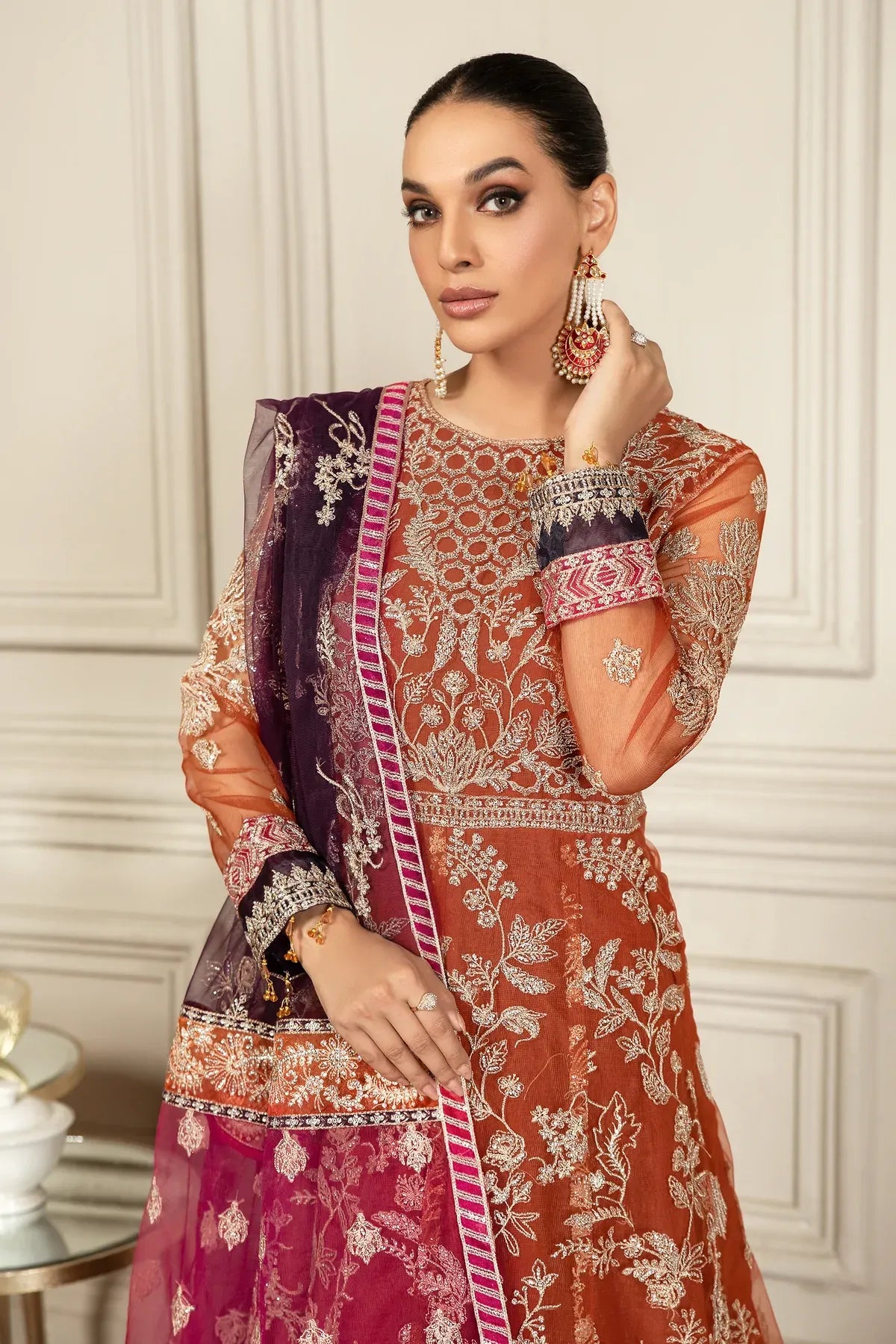 Zarif | Mehroz Formals | AMBER by Zarif - Designer Dress - Type: Ladies Clothes - Available at Libayah - 100% Original