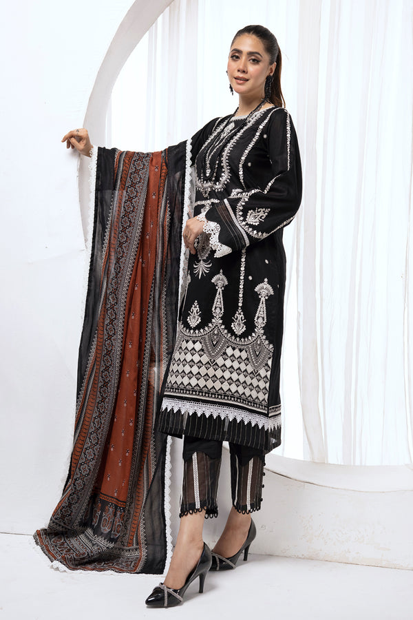House of Nawab | Lawn Collection 24 | AFFI by House of Nawab - Designer Dress - Type: Ladies Clothes - Available at Libayah - 100% Original