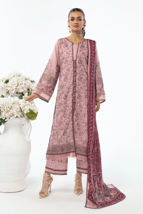 House of Nawab | Lawn Collection 24 | HALEEFA by House of Nawab - Designer Dress - Type: Ladies Clothes - Available at Libayah - 100% Original