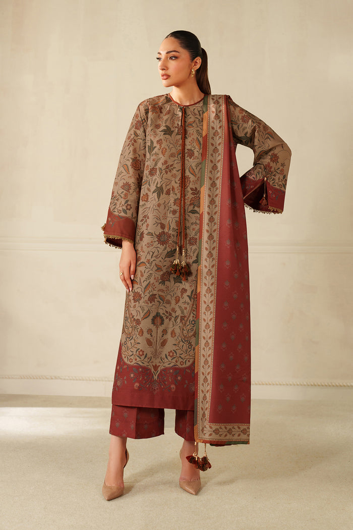 Baroque | Luxury Pret 25 | UF-4345 by Baroque - Designer Dress - Type : Ladies Clothes - Available at Libayah - 100% Original 
