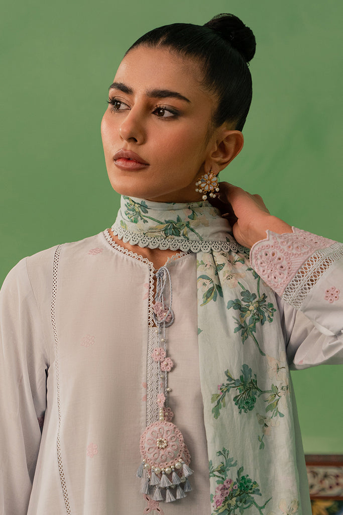 Cross Stitch | Mahiri Embroidered Lawn 24 | AQUA PEARL by Cross Stitch - Designer Dress - Type: Ladies Clothes - Available at Libayah - 100% Original