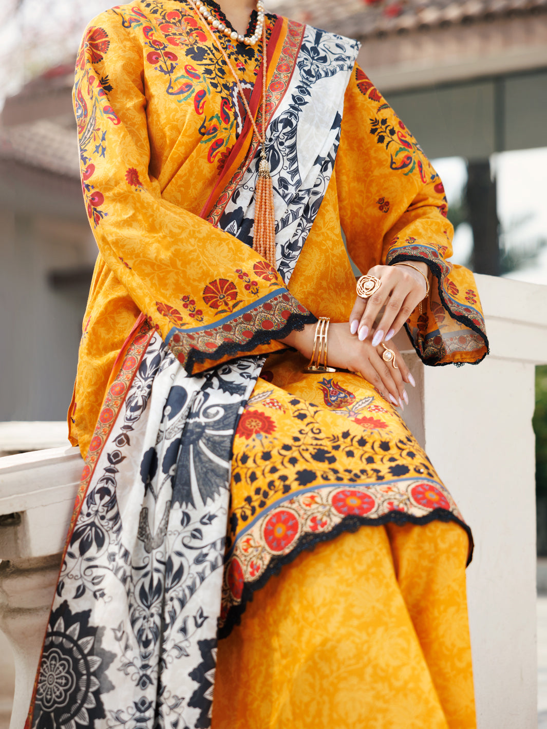 Almirah | Traditional Tale | ALP-3PS-2114 by Almirah - Designer Dress - Type: Ladies Clothes - Available at Libayah - 100% Original