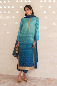 Baroque | Luxury Pret Summer | UF-4400 - Designer Dress - Type : Ladies Clothes - Available at Libayah - 100% Original