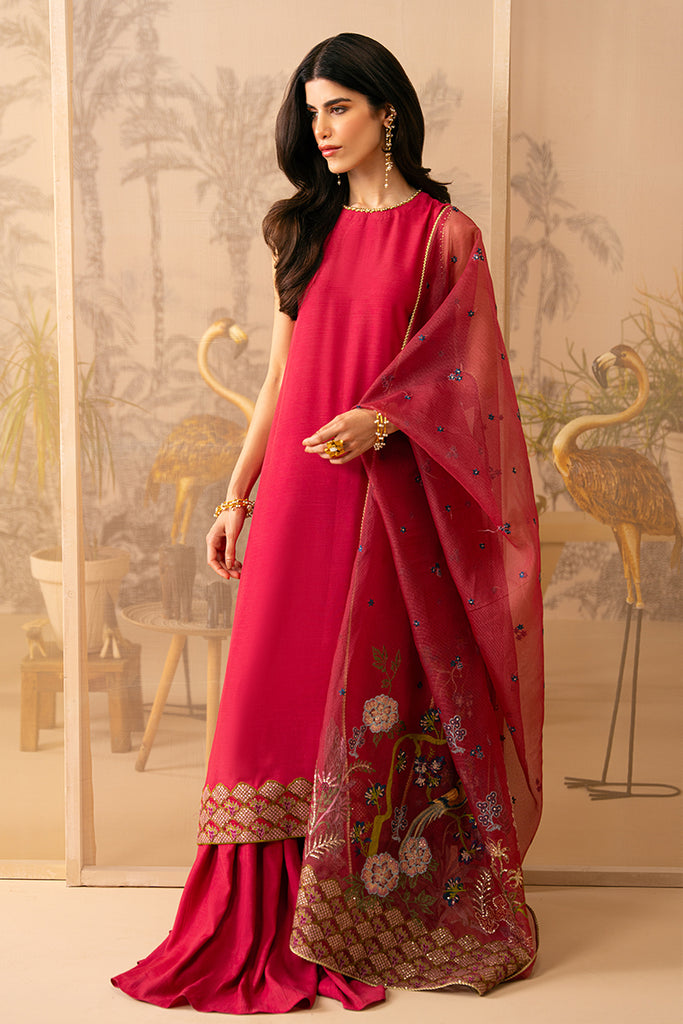 Cross Stitch | Luxe Atelier 24 | ROSY TWILIGHT by Cross Stitch - Designer Dress - Type: Ladies Clothes - Available at Libayah - 100% Original