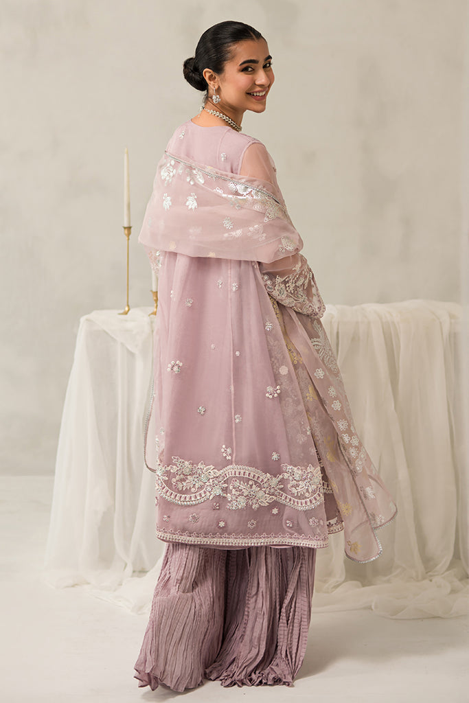 Cross Stitch | Luxe Atelier 24 | MAUVE SOMBER by Cross Stitch - Designer Dress - Type: Ladies Clothes - Available at Libayah - 100% Original