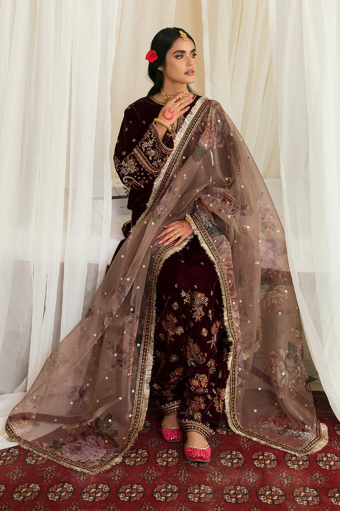 Baroque | Velvet 25 | UF-250 by Baroque - Designer Dress  - Type : Ladies Clothes - Available at Libayah - 100% Original 