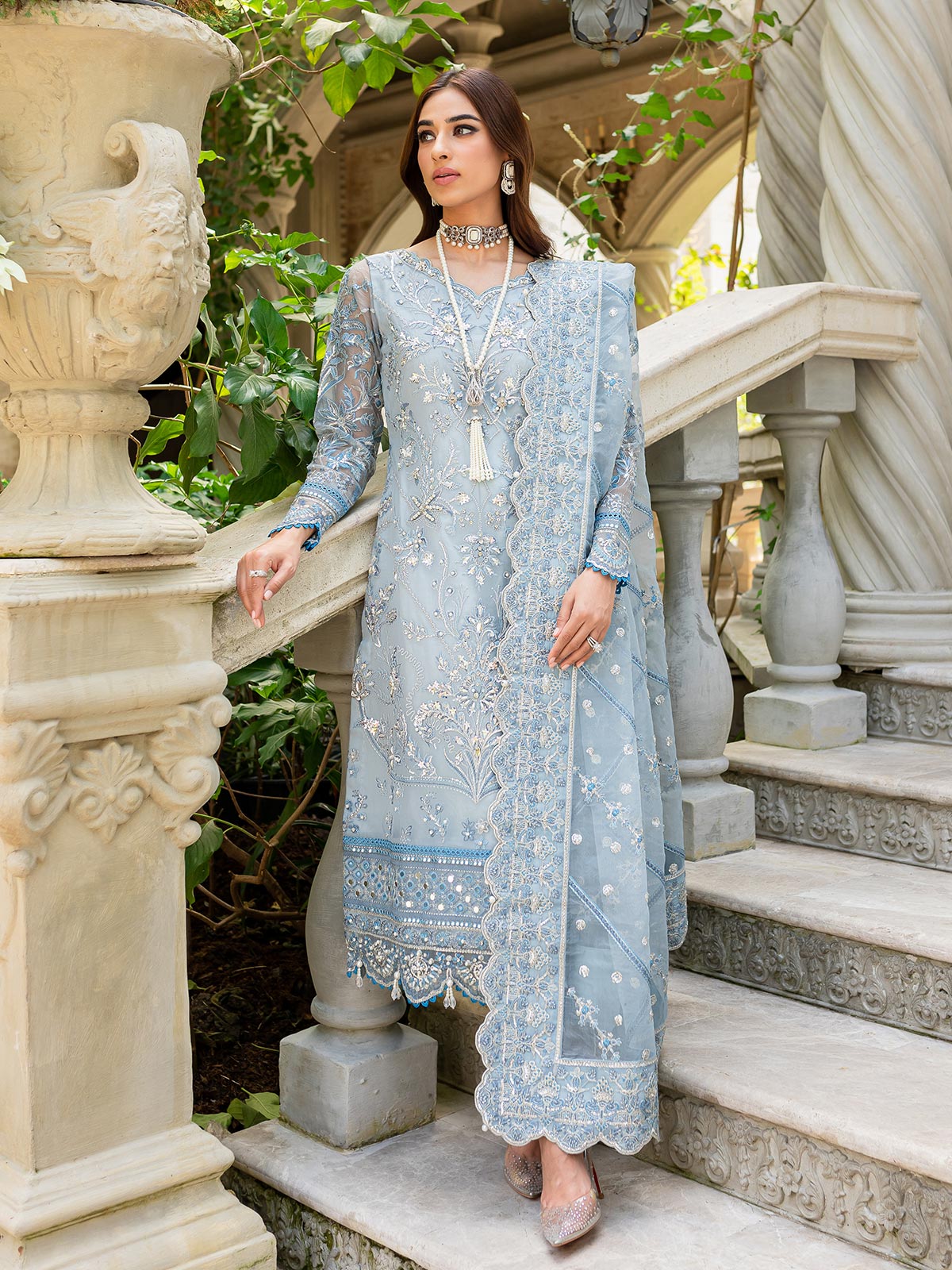 Gulaal | Luxury Pret | ESTIRAH GL-LP-V1-02 by Gulaal - Designer Dress - Type: Ladies Clothes - Available at Libayah - 100% Original