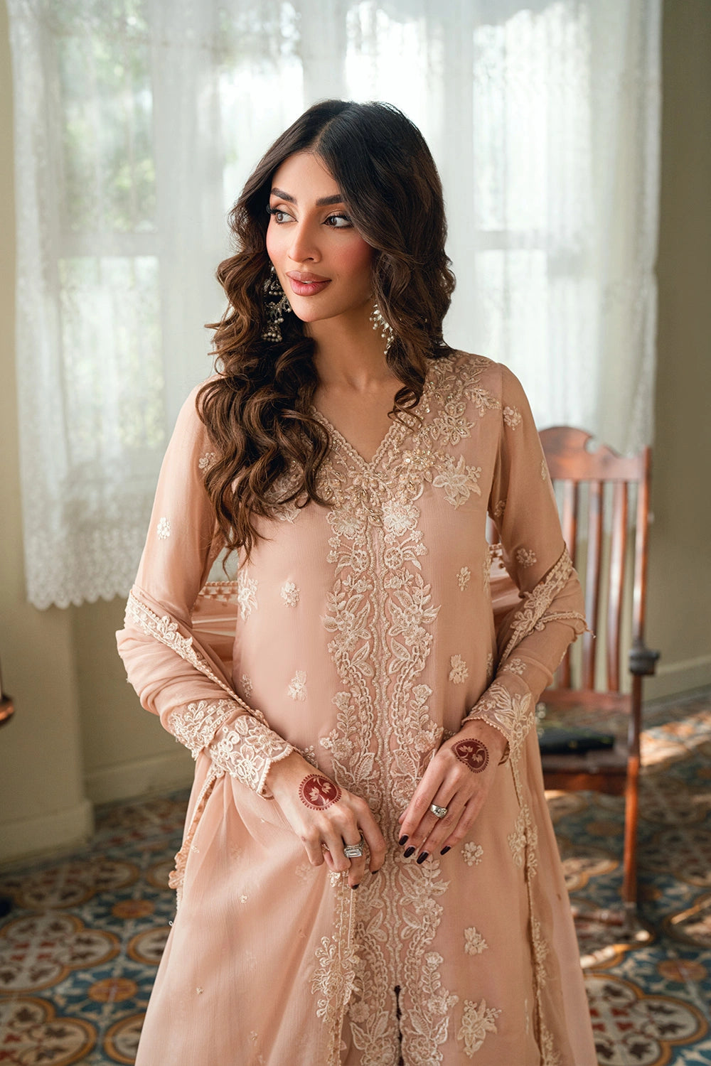 Azure | Eid Drop | Cosmic Blush - by Libayah - Registered Vendor of : Azure - 100% Original Designer Dress