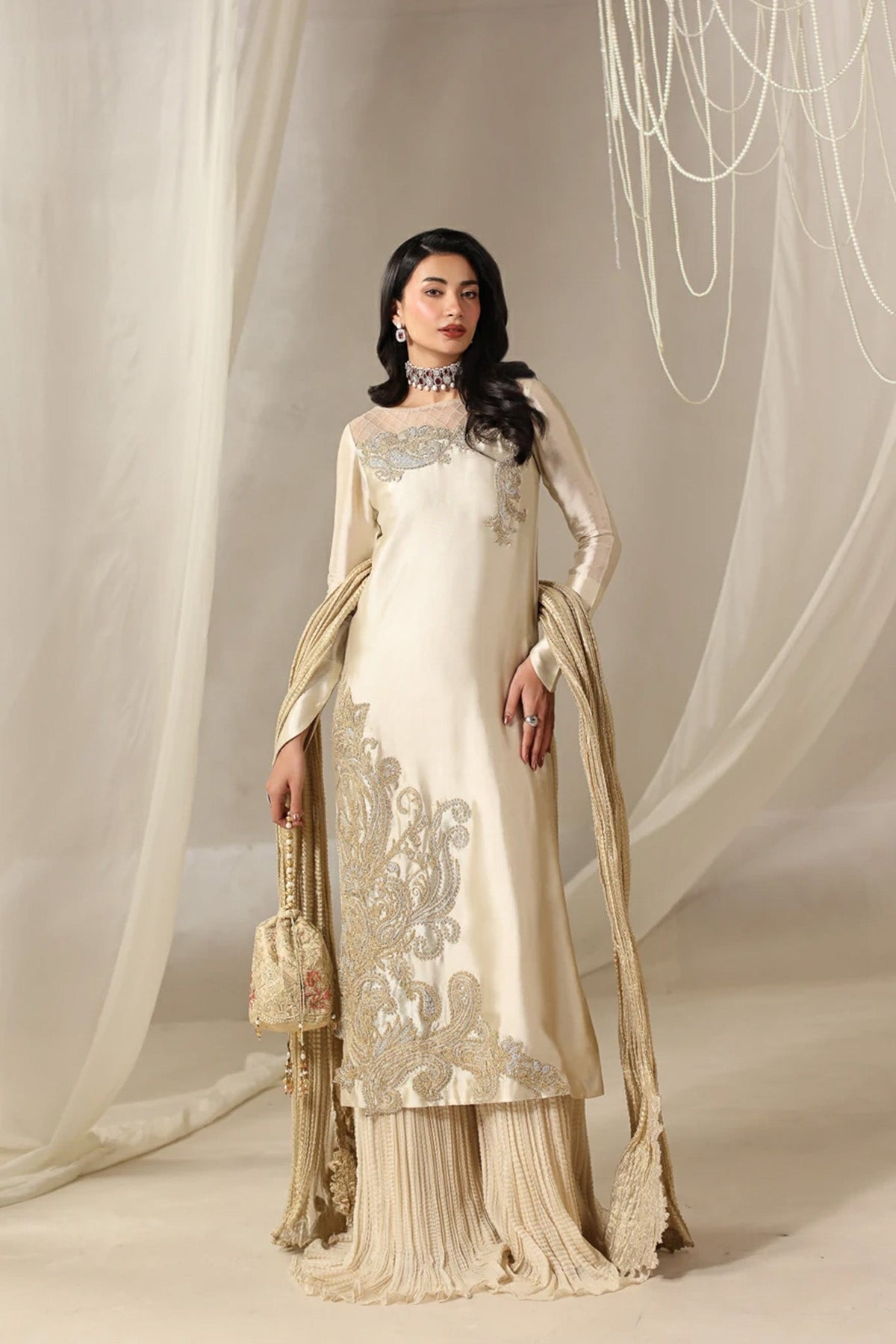 Musferah Saad | Into Twilight | Lyra by Musferah Saad - Designer Dress  - Type : Ladies Clothes - Available at Libayah - 100% Original 