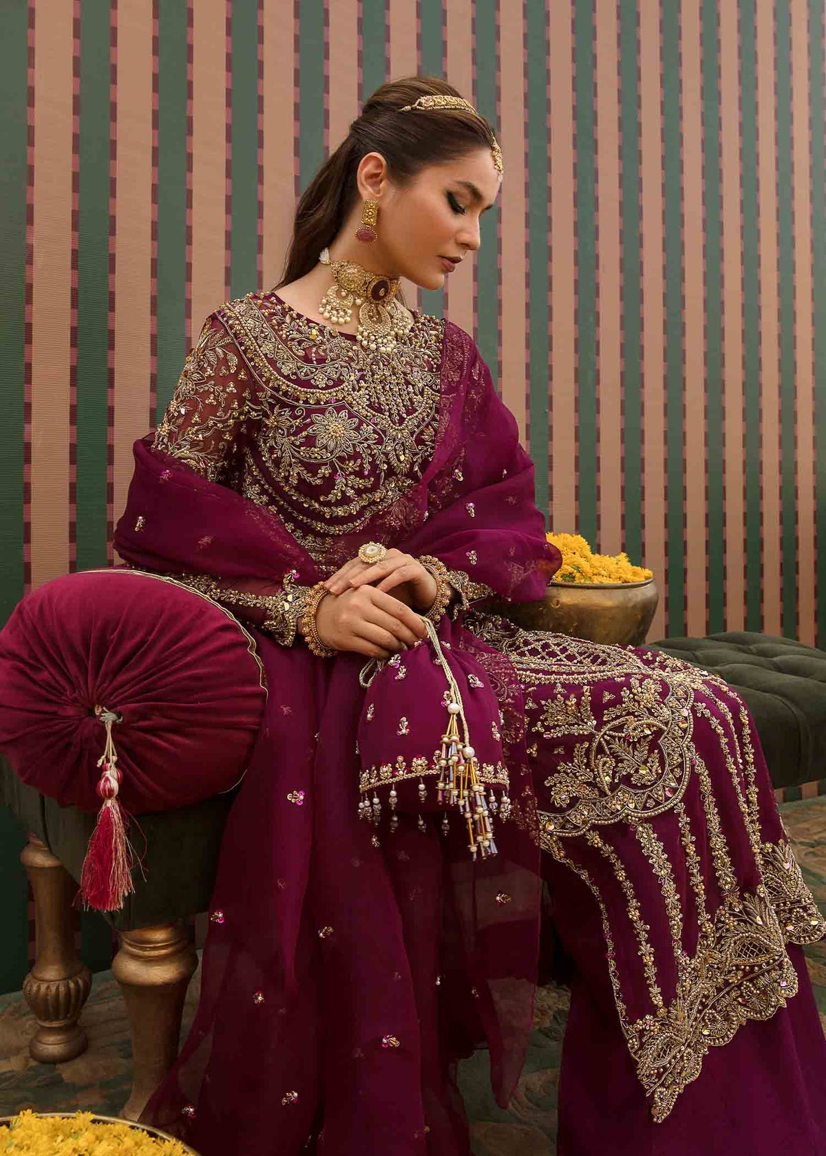 Kanwal Malik | Wedding Formals and Bridals | Anari by Kanwal Malik - Designer Dress - Type: Ladies Clothes - Available at Libayah - 100% Original