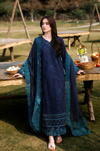 Azure | Luxury Lawn 26 | Blueberry by Azure - Designer Dress  - Type : Ladies Clothes - Available at Libayah - 100% Original 