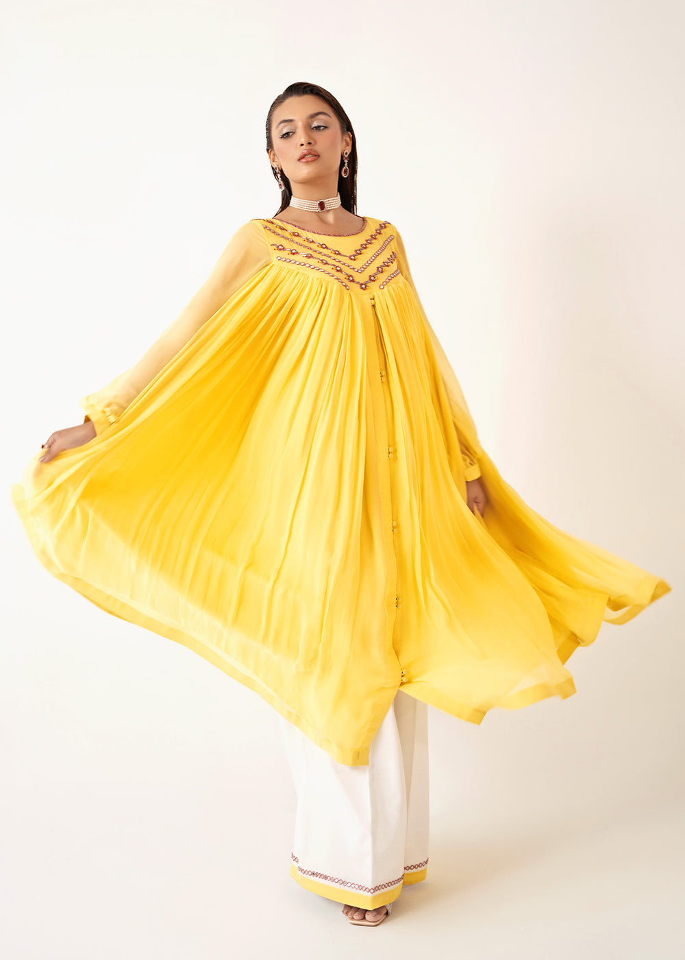 Dastoor | Euphoria Luxury Pret 24 | Flora by Dastoor - Designer Dress - Type: Ladies Clothes - Available at Libayah - 100% Original