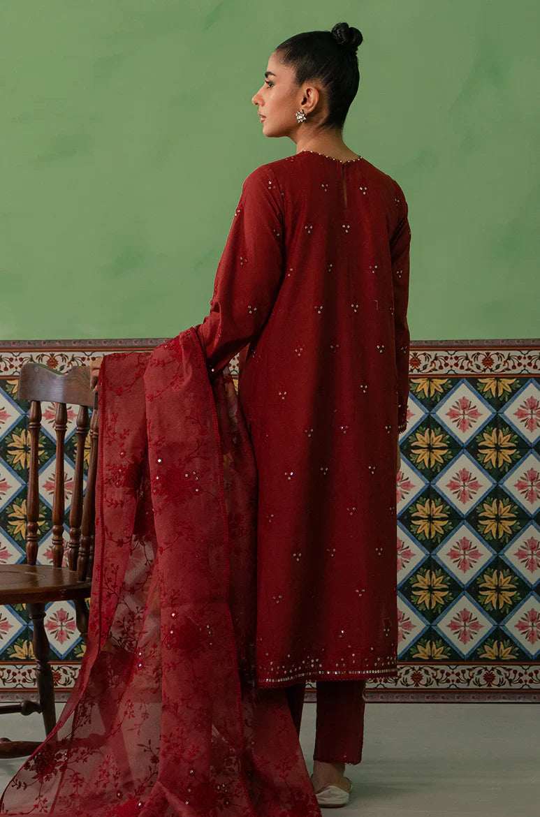 Cross Stitch | Mahiri Embroidered Collection | ROSE FLORINE by Cross Stitch - Designer Dress - Type: Ladies Clothes - Available at Libayah - 100% Original