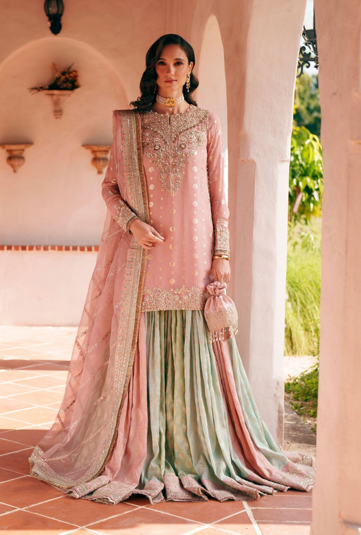 Inayat | Meharma Luxury Pret 26 | NAAZ by Inayat - Designer Dress  - Type : Ladies Clothes - Available at Libayah - 100% Original 