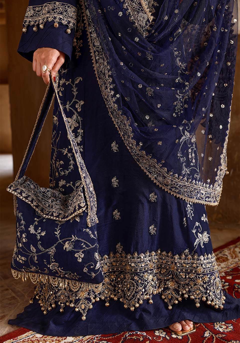 Ruhani – authentic Pakistani formal dress from the Zarqash Arzoo Festive Collection collection for women in the UK.