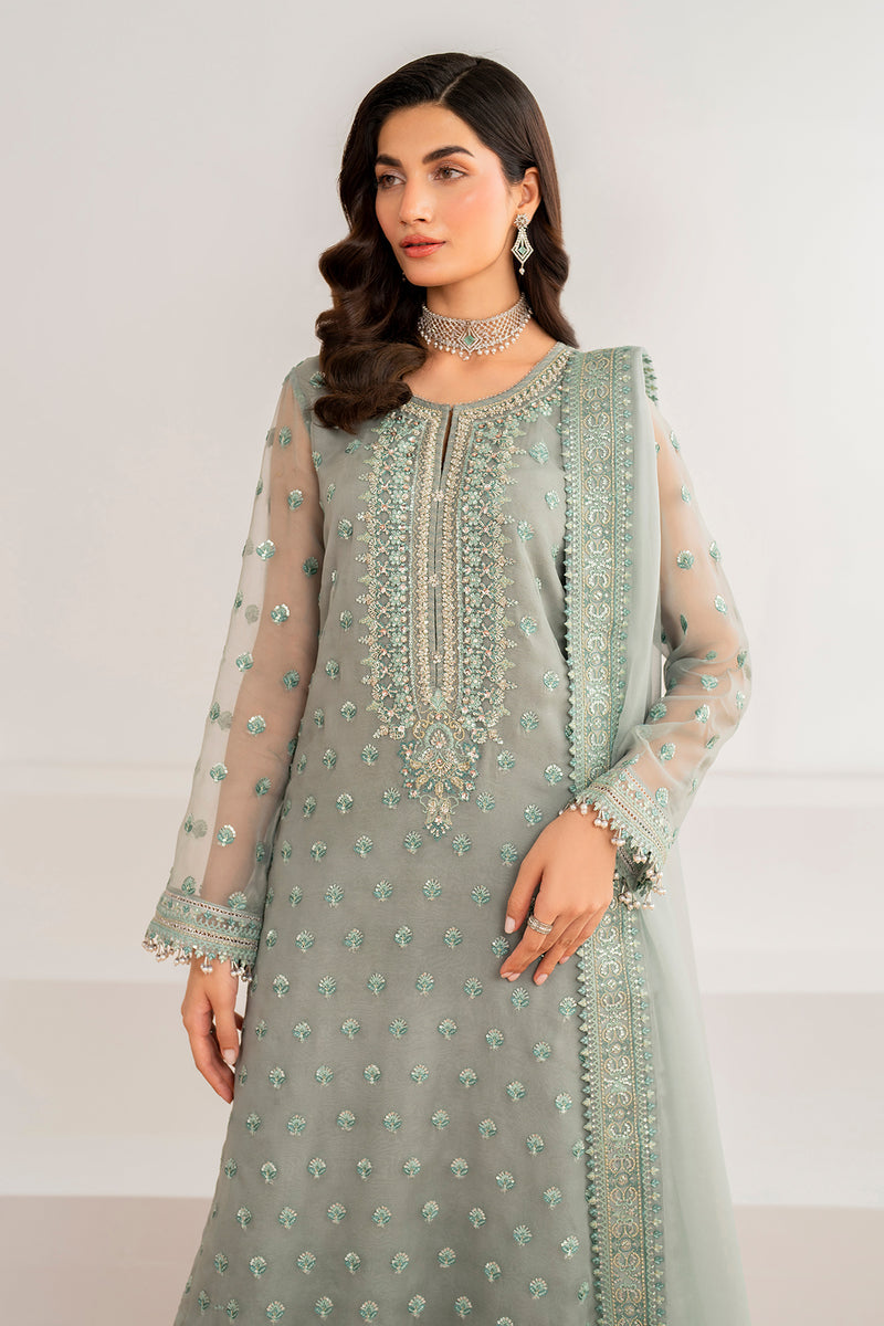 Baroque | Formal Collection | CHIFFON UF-692 by Baroque - Designer Dress - Type: Ladies Clothes - Available at Libayah - 100% Original