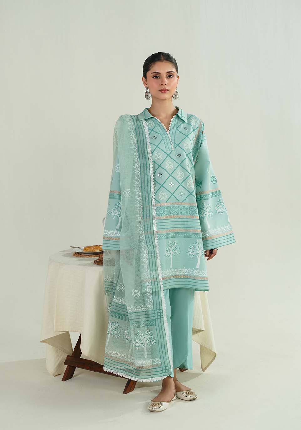 Zarqash | Nazakat Ready to Wear | SEHER by Zarqash - Designer Dress  - Type : Ladies Clothes - Available at Libayah - 100% Original 