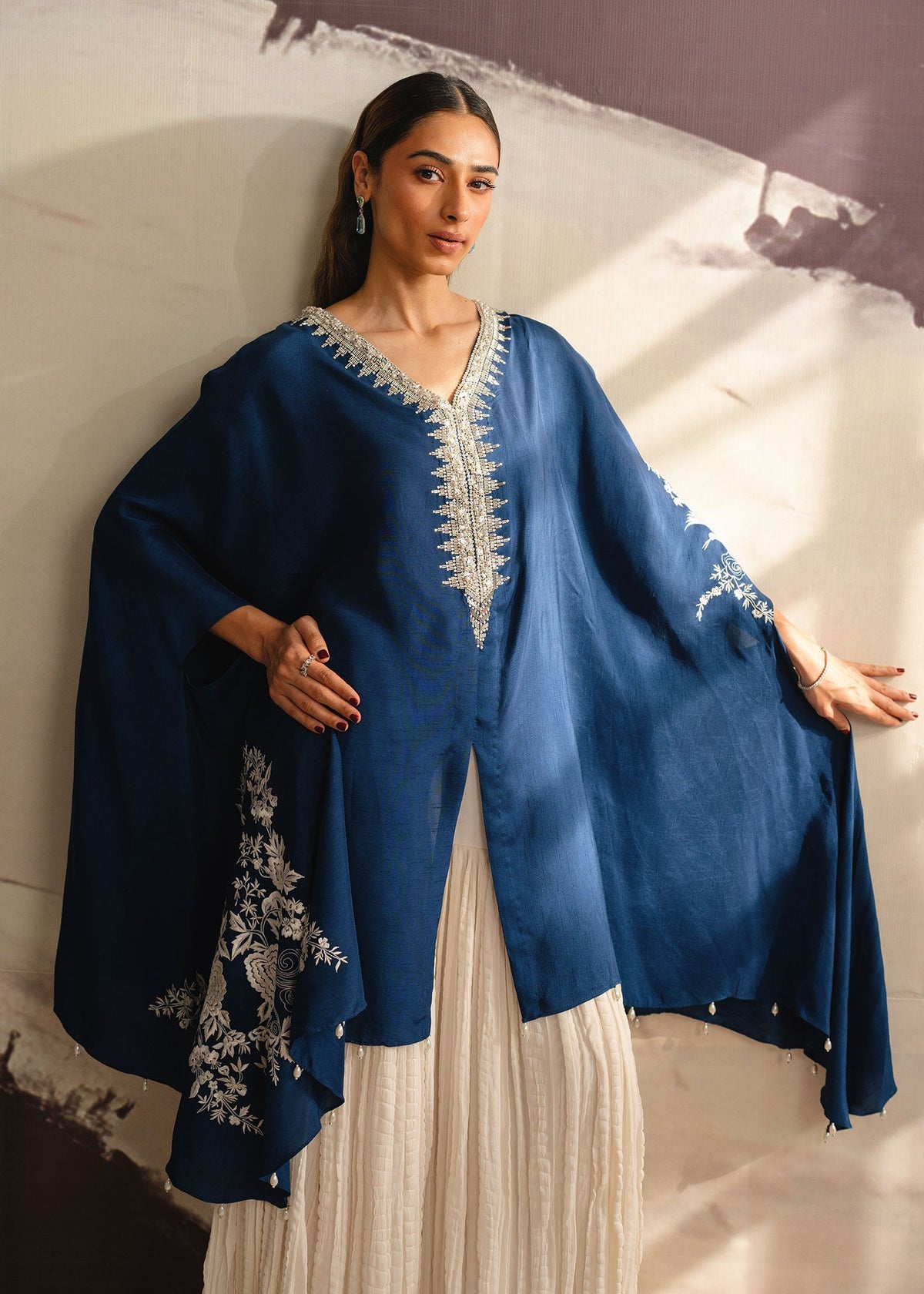 Mahgul | Eye of Cemal | Bejewelled Ocean by Mahgul - Designer Dress - Type: Ladies Clothes - Available at Libayah - 100% Original