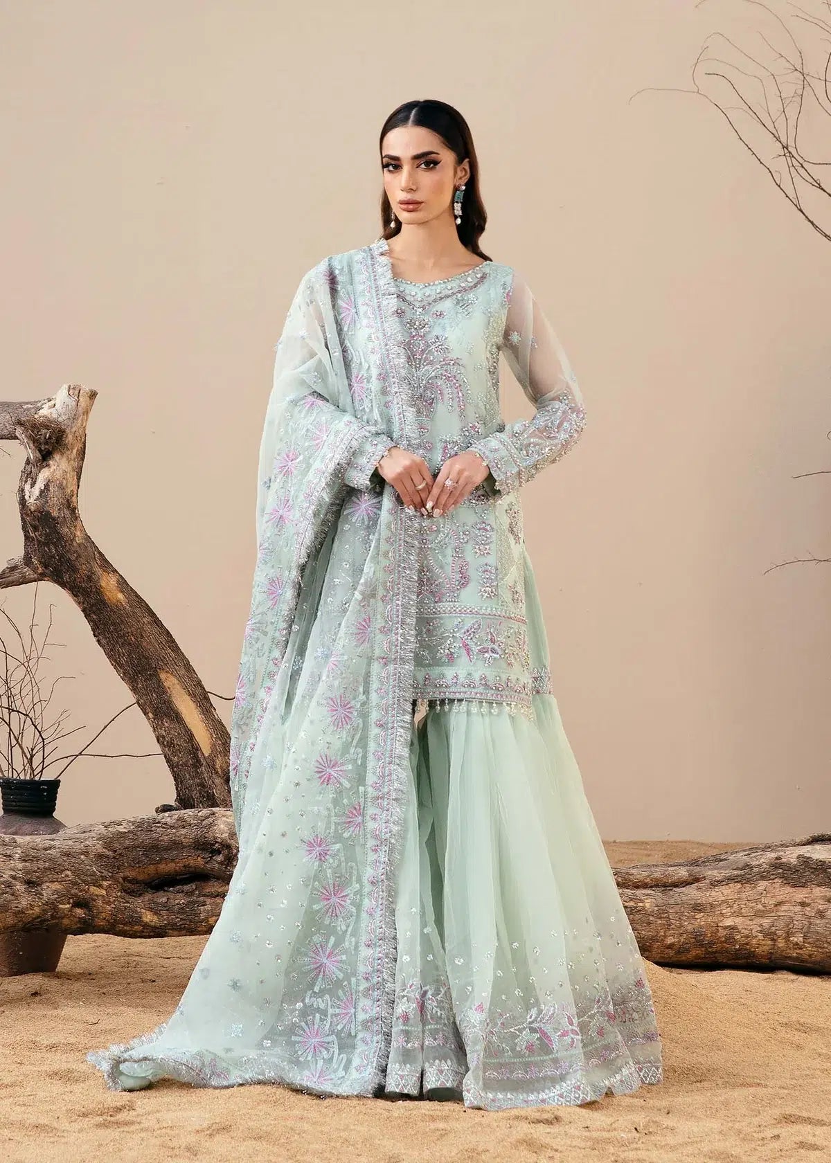 Dastoor | Noor-E-Jahan Wedding Collection'24 | Whisper by Dastoor - Designer Dress - Type: Ladies Clothes - Available at Libayah - 100% Original