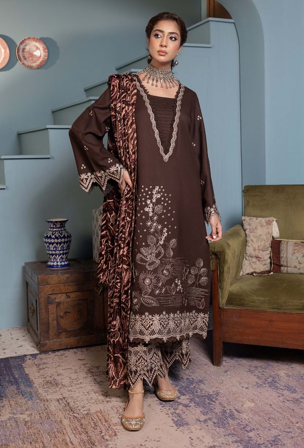 Humdum | Zouq 25 | D10 by Humdum - Designer Dress  - Type : Ladies Clothes - Available at Libayah - 100% Original 