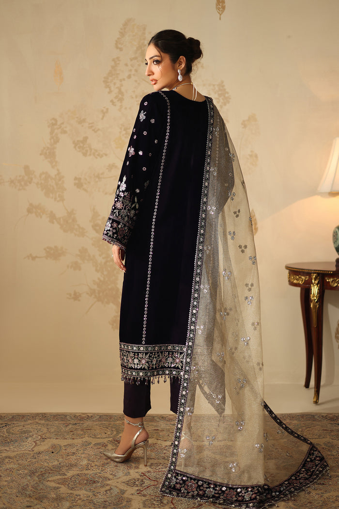 Baroque | Velvet 25 | UF-4321 by Baroque - Designer Dress  - Type : Ladies Clothes - Available at Libayah - 100% Original 