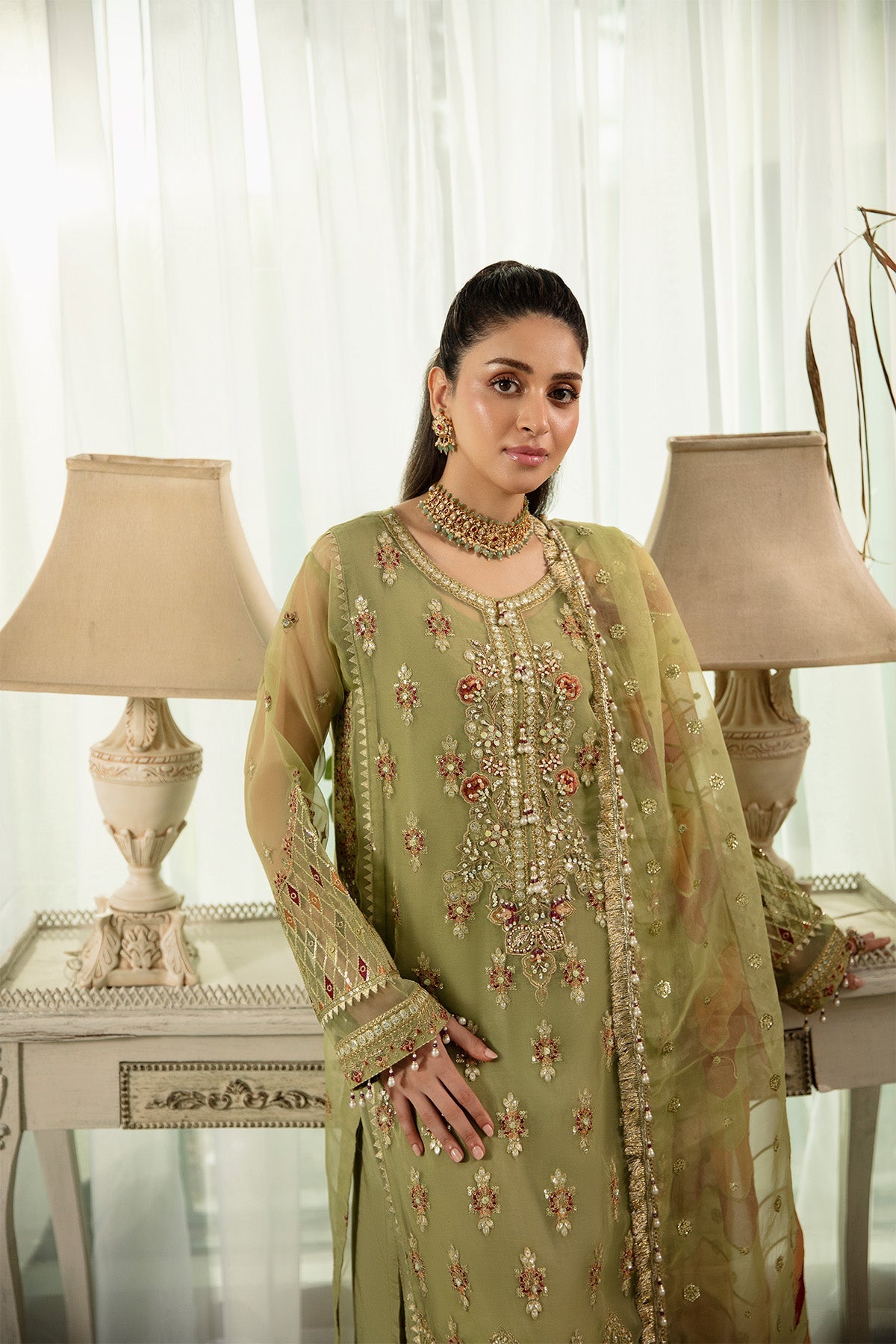Raeesa Premium | Dehleez Formals | Dl 1032 by Raeesa Premium - Designer Dress  - Type : Ladies Clothes - Available at Libayah - 100% Original 