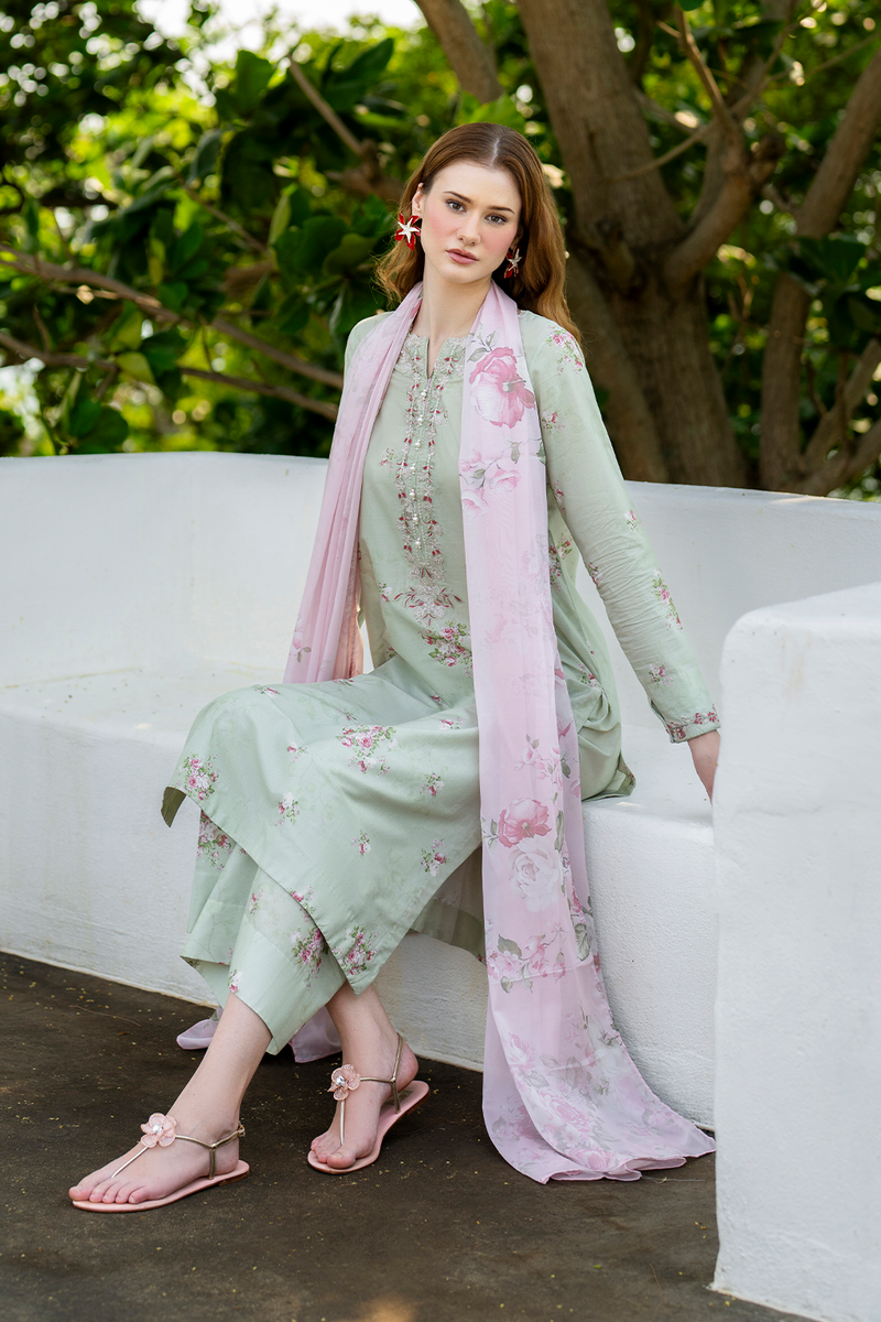 Iznik | lawn 26 | UE-487 by Iznik - Designer Dress  - Type : Ladies Clothes - Available at Libayah - 100% Original 