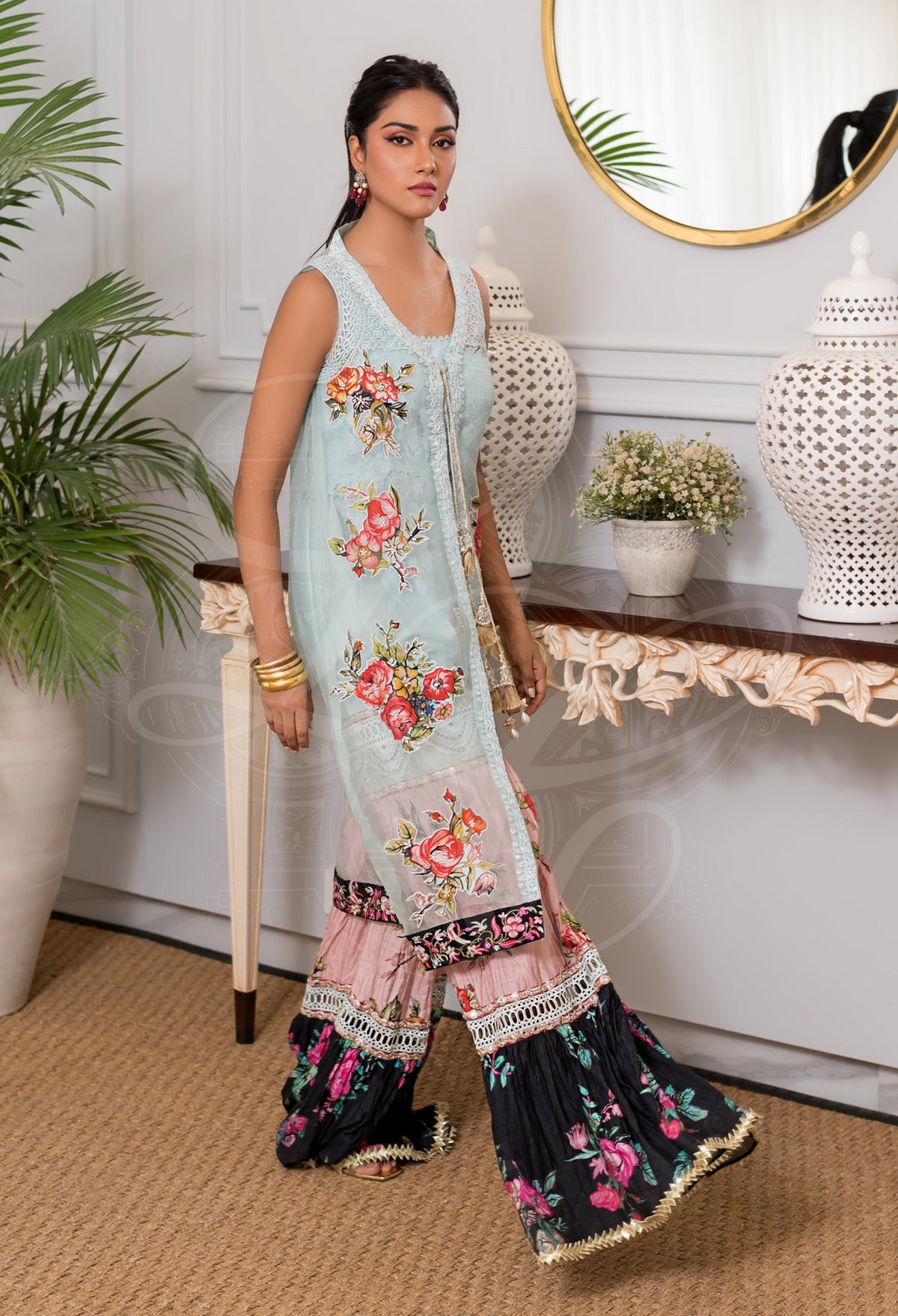 Afrozeh | Basic Pret 26 RTW | NACRE by Afrozeh - Designer Dress  - Type : Ladies Clothes - Available at Libayah - 100% Original 