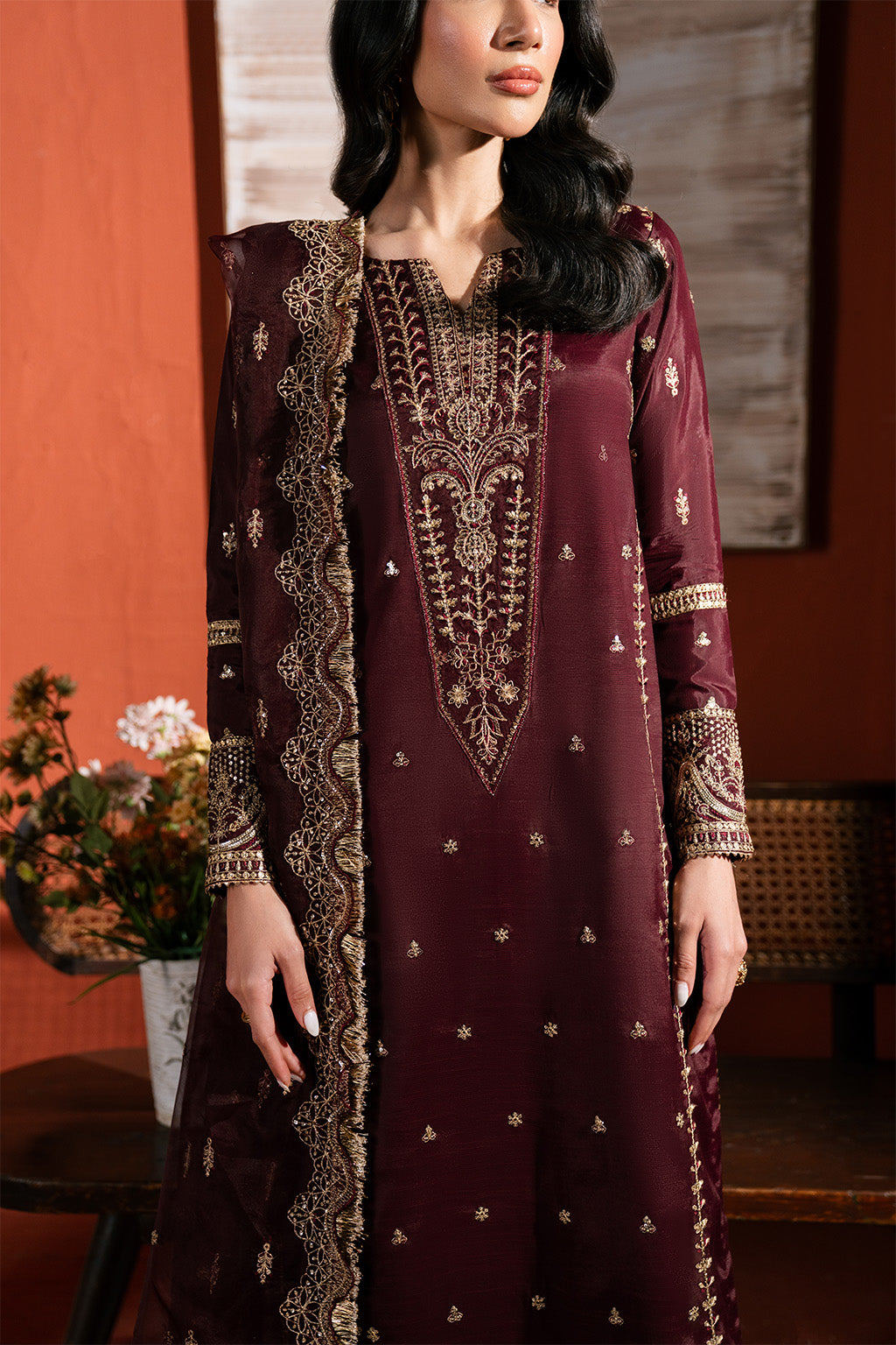 Neeshay | Raw Silk | RTW-RS-05 by Neeshay - Designer Dress  - Type : Ladies Clothes - Available at Libayah - 100% Original 