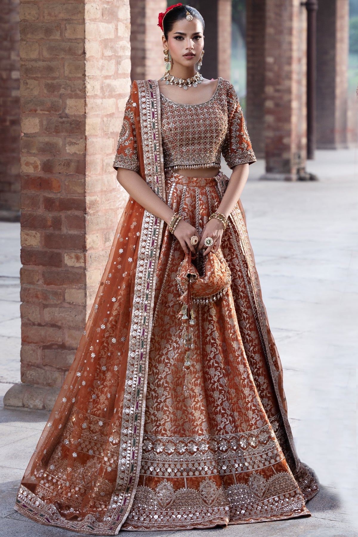 Mina Kashif | Virsa Wedding Formals | Jiya by Mina Kashif - Designer Dress - Type : Ladies Clothes - Available at Libayah - 100% Original 