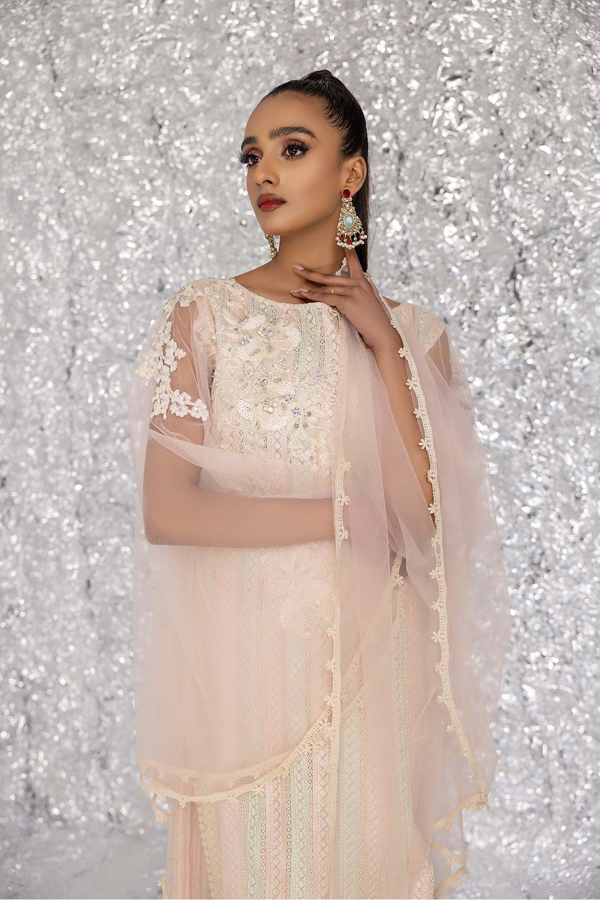 Mina Kashif | Luxury Pret | MK23-02 by Mina Kashif - Designer Dress - Type: Formal - Available at Libayah - 100% Original
