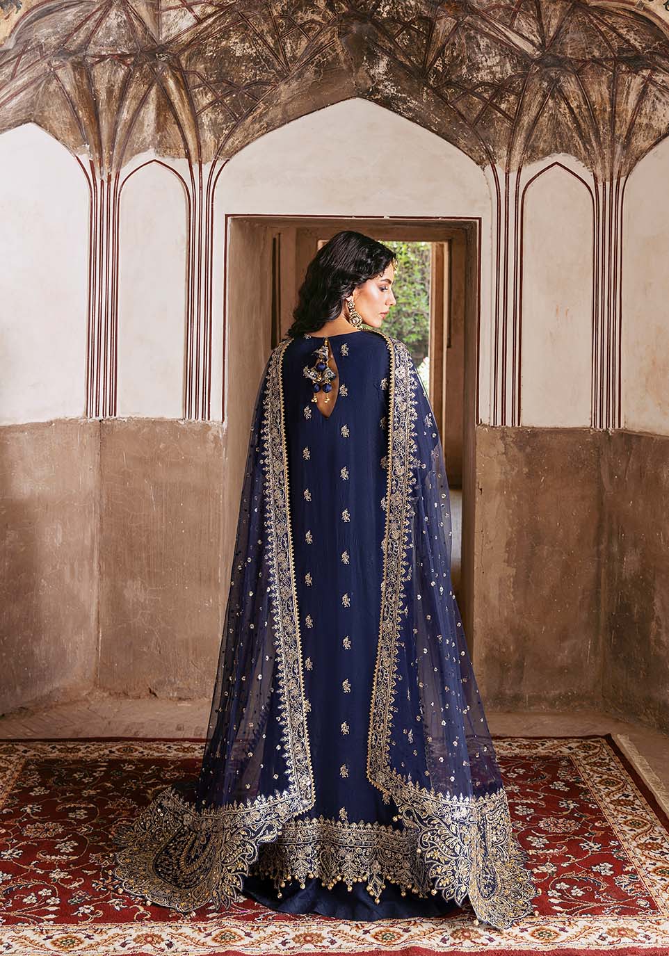 Ruhani – authentic Pakistani formal dress from the Zarqash Arzoo Festive Collection collection for women in the UK.