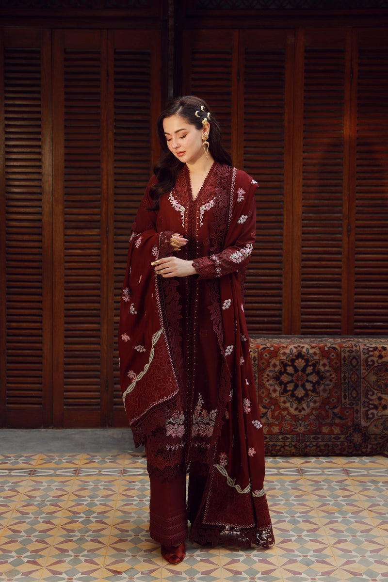 Maryam Hussain | Winter Shawl 25 | Taali by Maryam Hussain - Designer Dress - Type : Ladies Clothes - Available at Libayah - 100% Original 