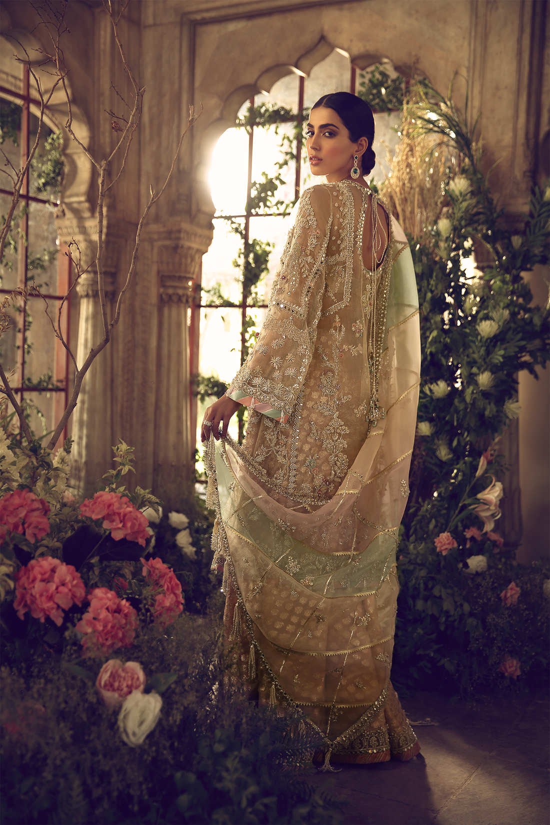 Elan | Reve dete Bridals | ZOONGASH (EB-19210) by Elan - Designer Dress - Type: Bridal - Available at Libayah - 100% Original