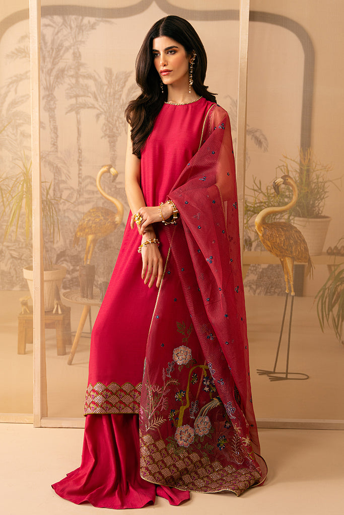 Cross Stitch | Luxe Atelier 24 | ROSY TWILIGHT by Cross Stitch - Designer Dress - Type: Ladies Clothes - Available at Libayah - 100% Original