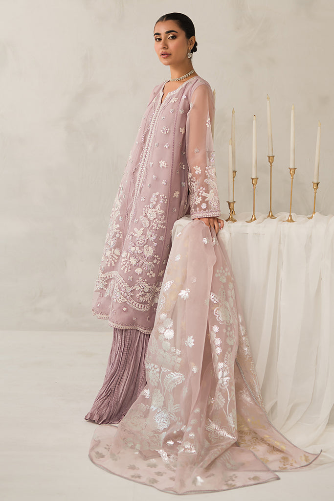 Cross Stitch | Luxe Atelier 24 | MAUVE SOMBER by Cross Stitch - Designer Dress - Type: Ladies Clothes - Available at Libayah - 100% Original