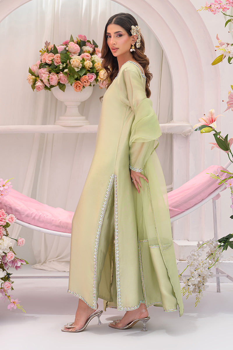 Chic Ophicial | The Maison Duo | Sage Èlan by Chic Ophicial - Designer Dress  - Type : Ladies Clothes - Available at Libayah - 100% Original 