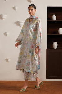 Baroque | Luxury Summer Pret | UF-4526 by Baroque - Designer Dress  - Type : Ladies Clothes - Available at Libayah - 100% Original 
