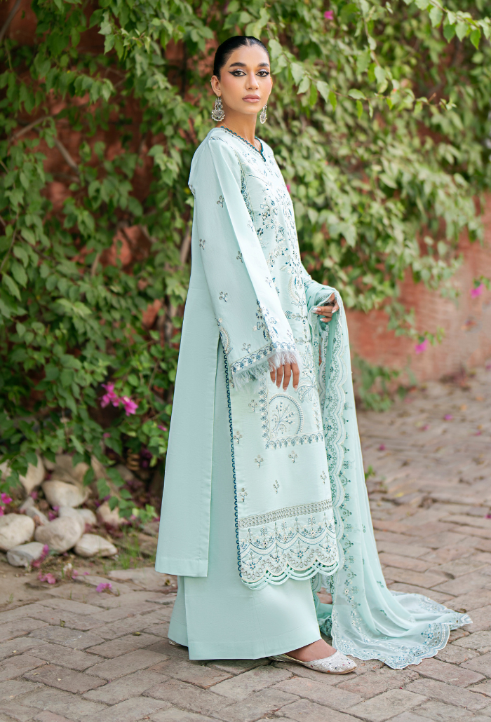 Humdum | Selin Lawn 25 | Selin - D06 by Humdum - Designer Dress - Type: Ladies Clothes - Available at Libayah - 100% Original