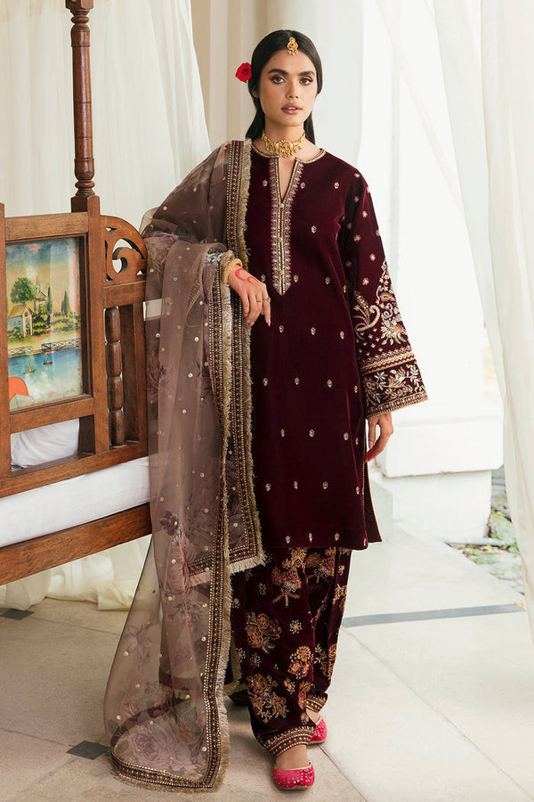 Baroque | Velvet 25 | UF-250 by Baroque - Designer Dress  - Type : Ladies Clothes - Available at Libayah - 100% Original 