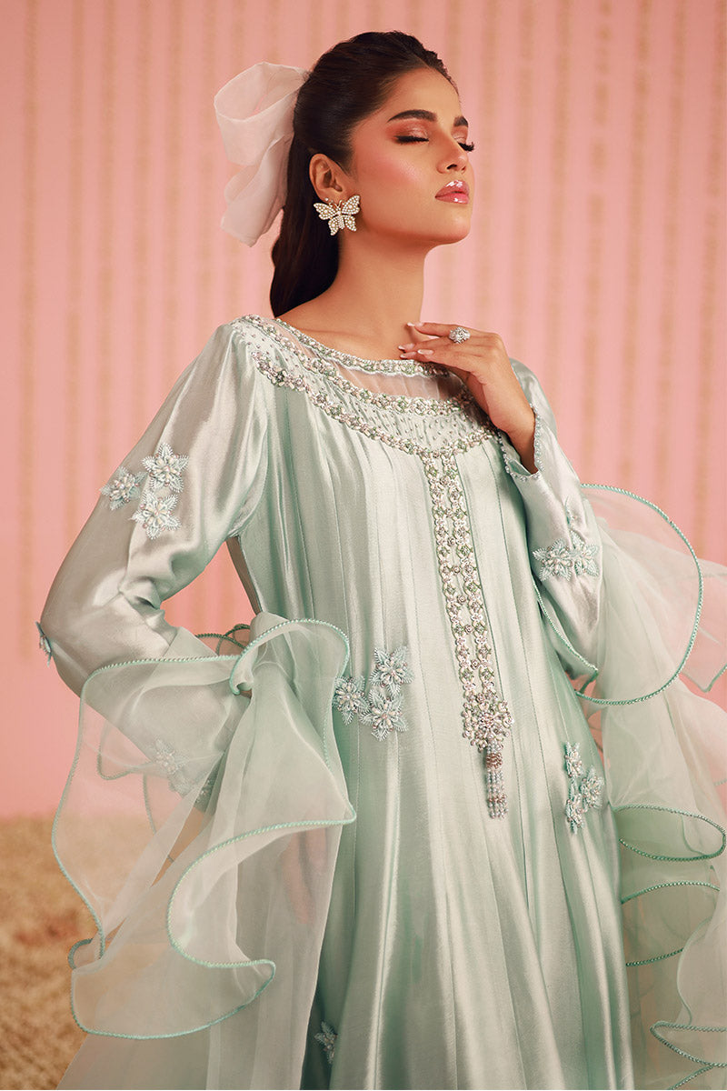 Chic Ophicial | Ruffles Collection | Mint Haze by Chic Ophicial - Designer Dress - Type: Ladies Clothes - Available at Libayah - 100% Original