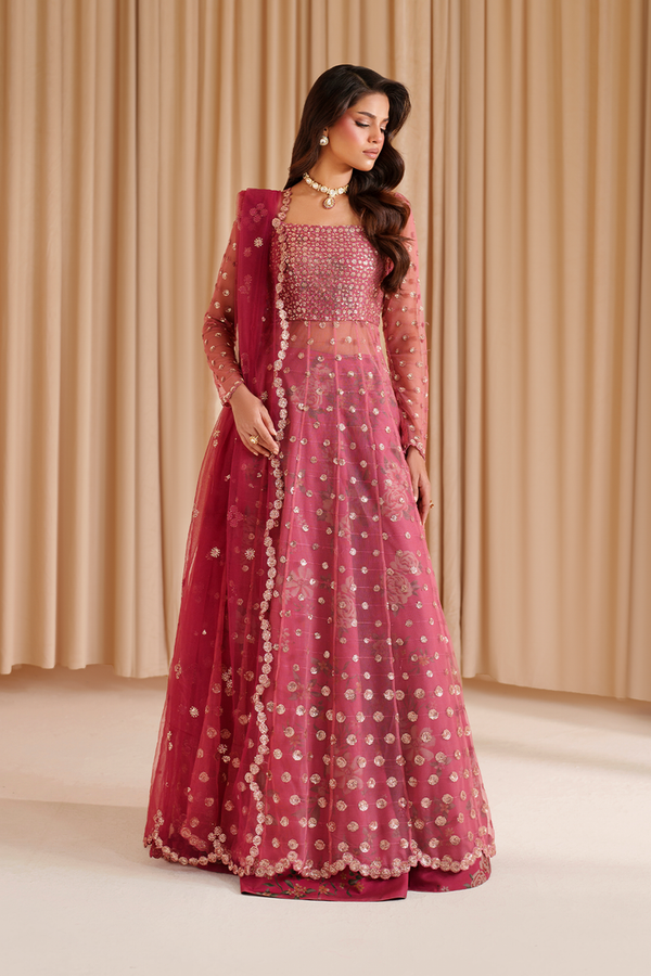 Iznik | Festive Formal |  CC-72 Embroidered Net by Iznik - Designer Dress  - Type : Ladies Clothes - Available at Libayah - 100% Original 