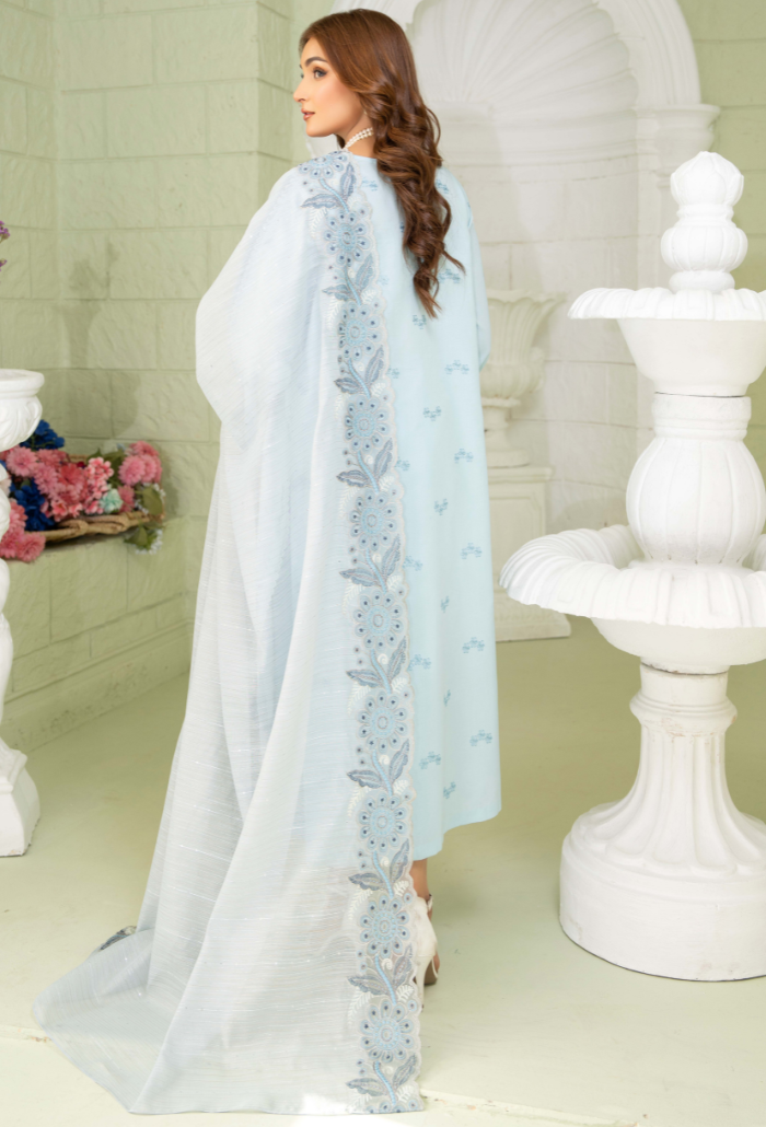 Humdum | Baad e Baharan Lawn | Baad e Baharan - D02 by HumDum - Designer Dress - Type: Ladies Clothes - Available at Libayah - 100% Original