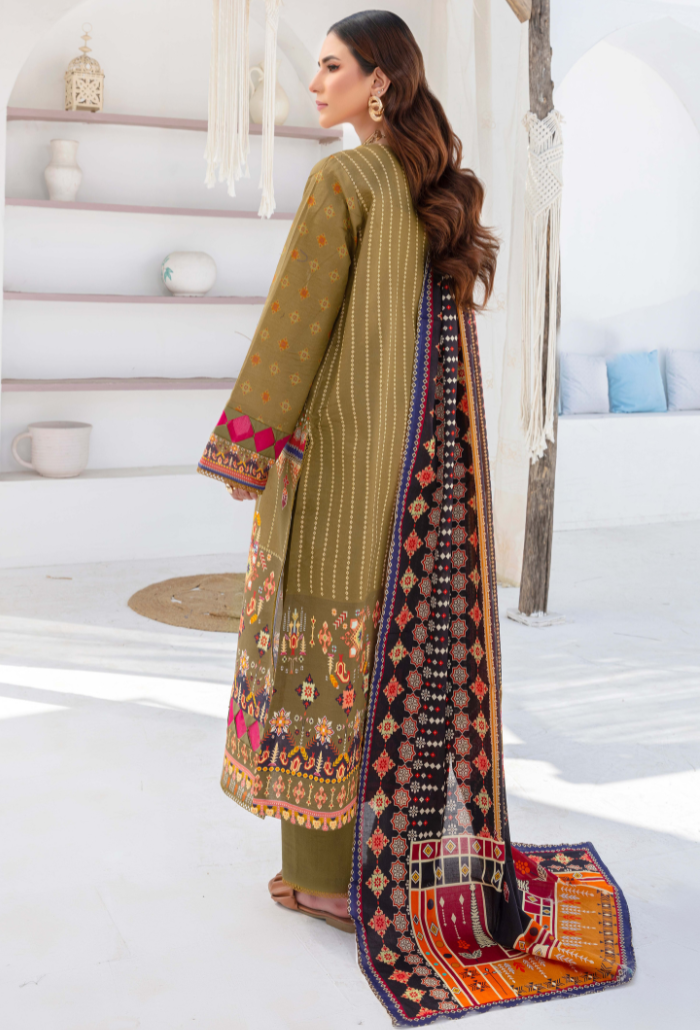 Humdum | Saira Bano Lawn 24 | D06 by HumDum - Designer Dress - Type: Ladies Clothes - Available at Libayah - 100% Original