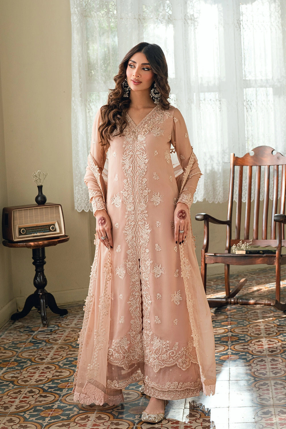 Azure | Eid Drop | Cosmic Blush - by Libayah - Registered Vendor of : Azure - 100% Original Designer Dress