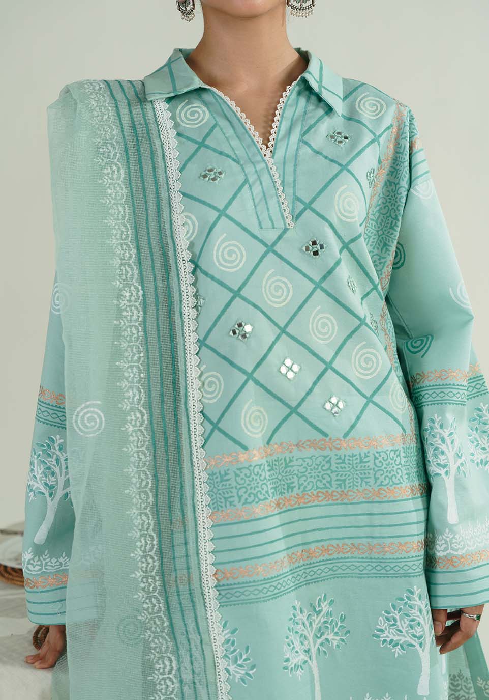 Zarqash | Nazakat Ready to Wear | SEHER by Zarqash - Designer Dress  - Type : Ladies Clothes - Available at Libayah - 100% Original 