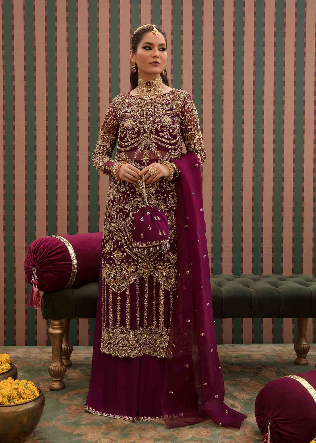 Kanwal Malik | Wedding Formals and Bridals | Anari by Kanwal Malik - Designer Dress - Type: Ladies Clothes - Available at Libayah - 100% Original