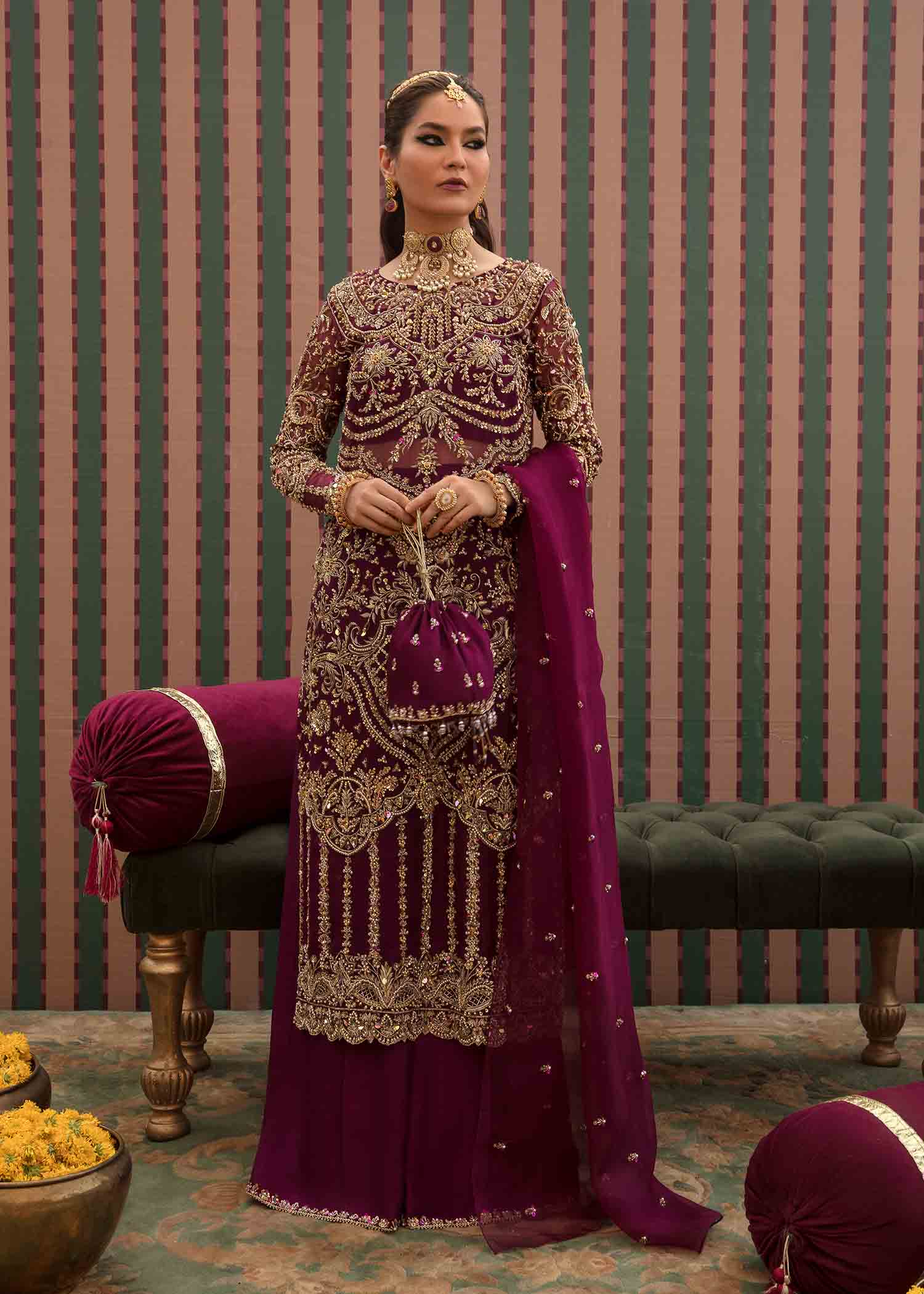 Kanwal Malik | Wedding Formals and Bridals | Anari by Kanwal Malik - Designer Dress - Type: Ladies Clothes - Available at Libayah - 100% Original